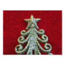 Glitter Christmas tree Art Photo