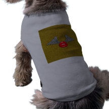 Glitter Lips with Wings Doggie Tee