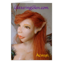 Glittering Glen Notecard - Aewyn