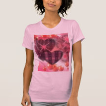 GLITTERING HEARTS!! T-SHIRT