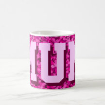 Glitz Pink 'MUM' mug