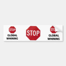 GLOBAL HOAX BUMPER STICKER