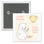 Global Warming Button