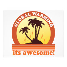 global warming custom invite