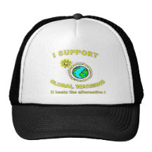 global warming trucker hats