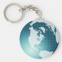 Globe Keychain