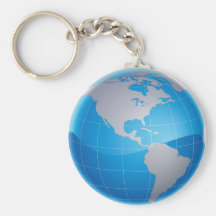 GLOBE KEYCHAIN