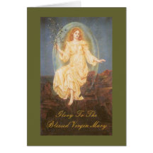 GLORY TO THE BLESSED VIRGIN MARY CARDS