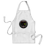 Glossy Mad Scientist Union Button Apron