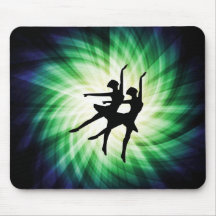 Glowing Ballerinas Mousemat