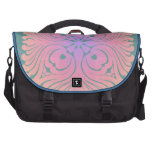 Glowing pink design laptop bag