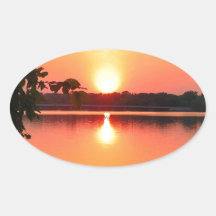 Glowing Sun Stickers