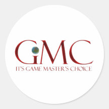 GMC - It’s Game Master’s Choice Round Stickers