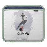Gnarly ride iPad sleeves