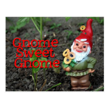 Gnome Sweet Gnome Postcard