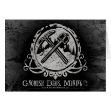 Gnomish Greeting Card