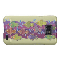 Go Fish Green Galaxy S2 Covers