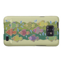 Go Fish Green Samsung Galaxy S2 Case
