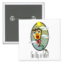 Go Fly a Kite 7 Button