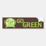 Go Green Bumper Sticker