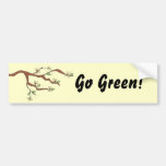 Go Green! Bumper Sticker