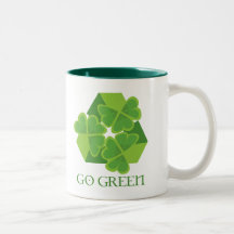 Go Green! Coffee Mugs