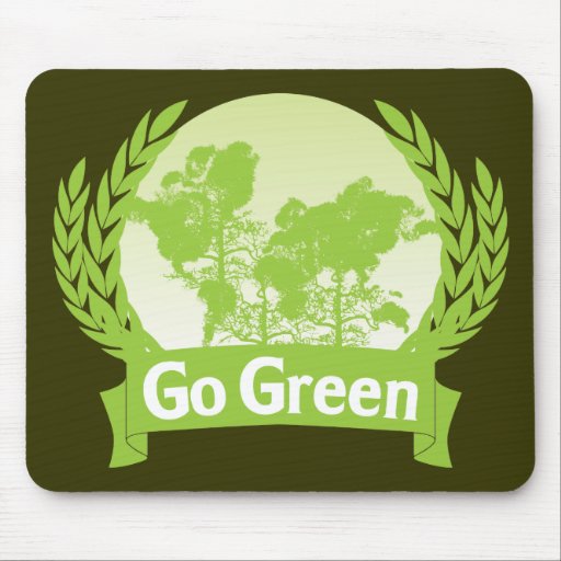 Go Green Mousepad