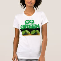 Go Green womens shirt