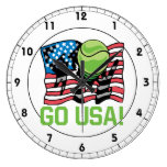 Go USA.png Round Clocks