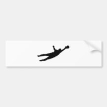 Goalie Save Bumper Sticker
