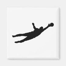 Goalie Save Refrigerator Magnet