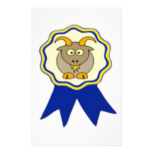 GOAT Award Customized Stationery