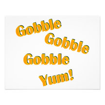 Gobble Gobble Personalized Invitation