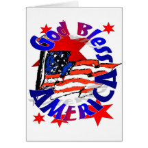 God Bless America Christian Cards