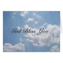 God Bless You Cards