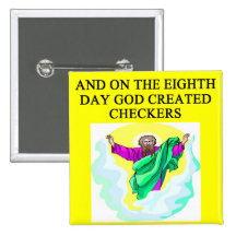 god created checkers buttons