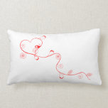 God Created Grandmothers-Red Heart on a String Throw Pillows