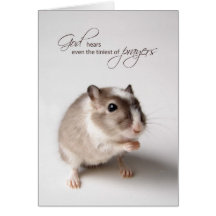 God Hears the Tiniest of Prayers, Little Mouse Cards