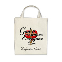 God Loves Defensive Ends! Bag