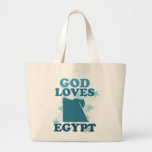 God Loves Egypt Canvas Bag