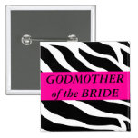 God Mother Of The Bride Pins