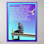 God On The Dock Inspirational Poster