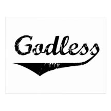 Godless 2 postcards