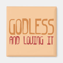 Godless Fridge Magnet