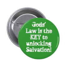 Gods' Law is the KEY to unlocking Salvation! Pins