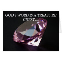 GOD'S WORD IS A TREASUR...RELIGIOUS CARDS
