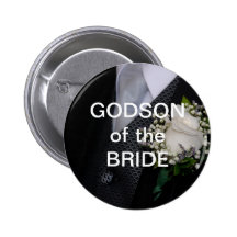 Godson Of The Bride Pinback Buttons