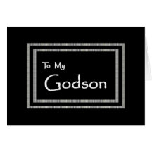 GODSON - Page Boy Wedding Invitation Card