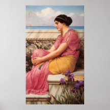 Godward - Absence makes the heart grow fonder Print