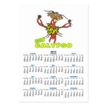 goin calypso funny lobster with maracas business card templates